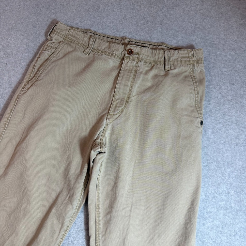 Timberland Chino Pants Mens Size 34/32 Khaki Straight Leg